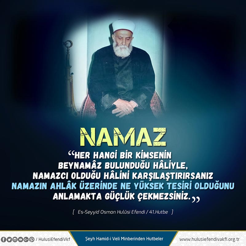 şeyh hamidi veli minberinden hutbeler namaz